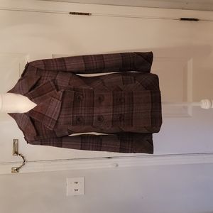 MODA International Wool Blend Peacoat